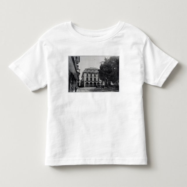 Camiseta De Bebé Edificio de la administración del canal, Panamá (Anverso)