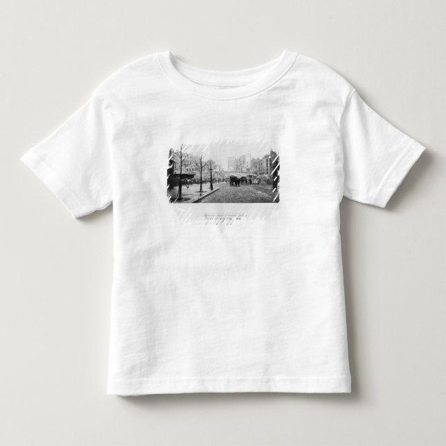 Camiseta De Bebé Edificio de la avenida de l'Opera (Anverso)