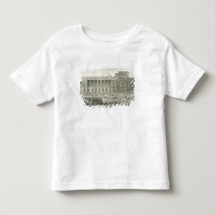 Camiseta De Bebé Edificio de la entrada principal del Louvre, Parí