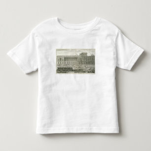 Camiseta De Bebé Edificio de la entrada principal del Louvre, Parí