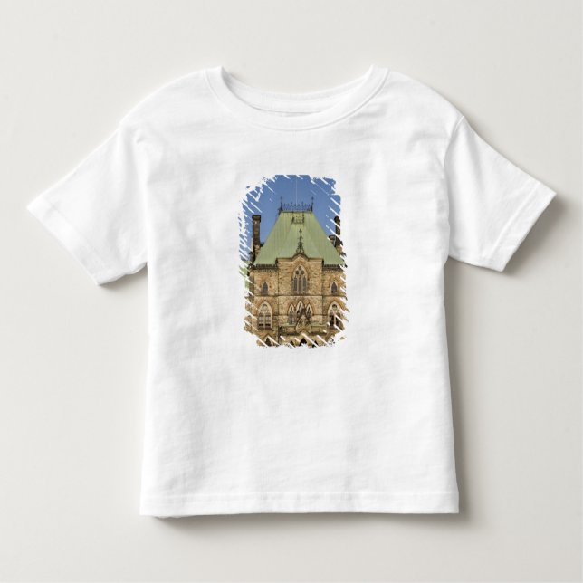 Camiseta De Bebé Edificio del Parlamento en Ottawa, Ontario, Canadá (Anverso)