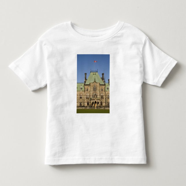 Camiseta De Bebé Edificio del Parlamento en Ottawa, Ontario, Canadá (Anverso)