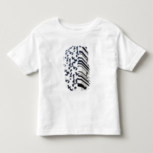 Camiseta De Bebé Edificio moderno en blanco y negro en Hong Kong