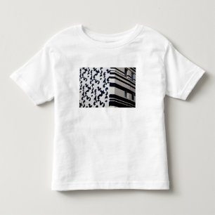 Camiseta De Bebé Edificio moderno en blanco y negro en Hong Kong