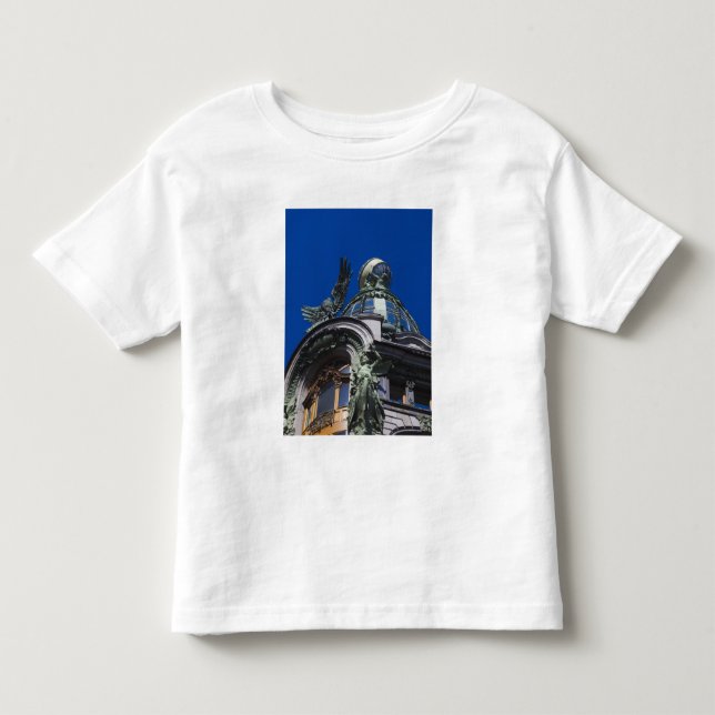 Camiseta De Bebé Edificio Singer, detalle (Anverso)
