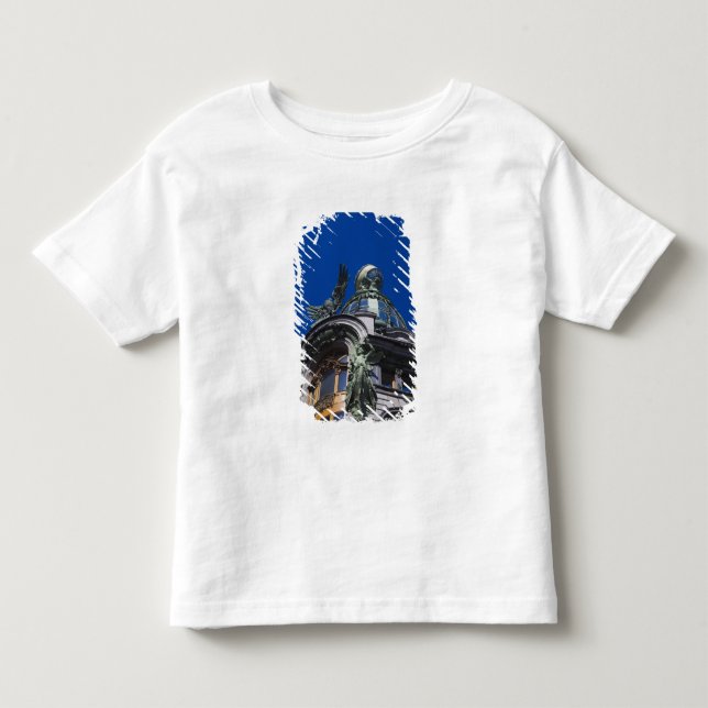 Camiseta De Bebé Edificio Singer, detalle (Anverso)