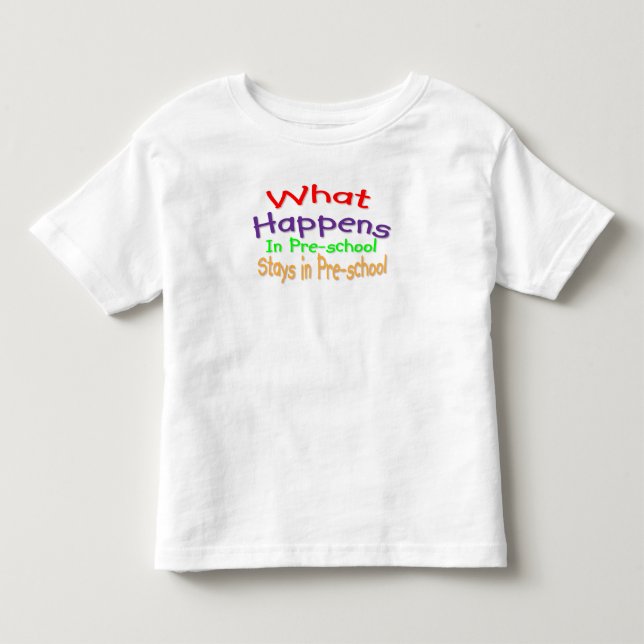 Camiseta De Bebé Educación preescolar (Anverso)