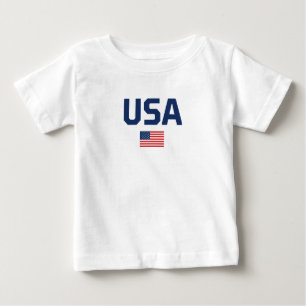 CAMISETA DE BEBÉ EE. UU.
