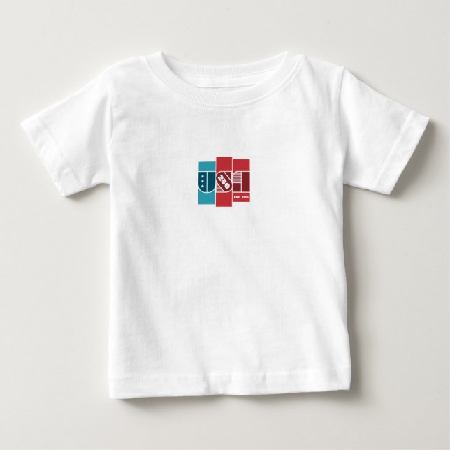 CAMISETA DE BEBÉ EE. UU. 250º  (Anverso)