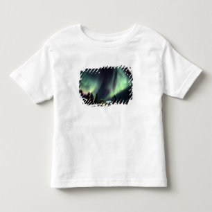 Camiseta De Bebé EE. UU., Alaska, Chena Hot Springs. Aurora