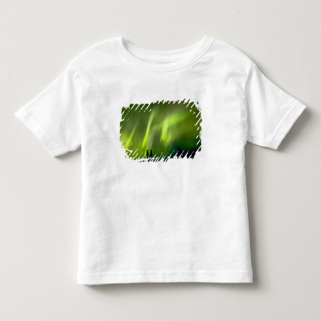 Camiseta De Bebé EE. UU., Alaska, Chena Hot Springs. Aurora 3 (Anverso)