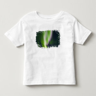 Camiseta De Bebé EE. UU., Alaska, Chena Hot Springs. Aurora boreal