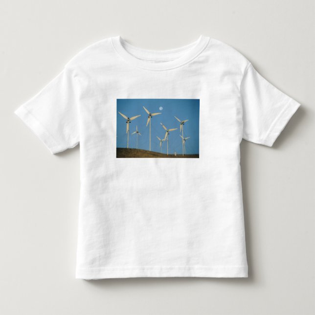 Camiseta De Bebé EE. UU., California, Altamont Pass, generadores eó (Anverso)