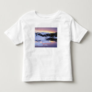 Camiseta De Bebé EE. UU., California, Montañas de la Sierra Nevada.