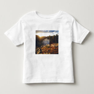 Camiseta De Bebé EE. UU., California, montañas de Sierra Nevada. At