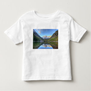 Camiseta De Bebé EE.UU., Colorado, Maroon Bells-SnowMass