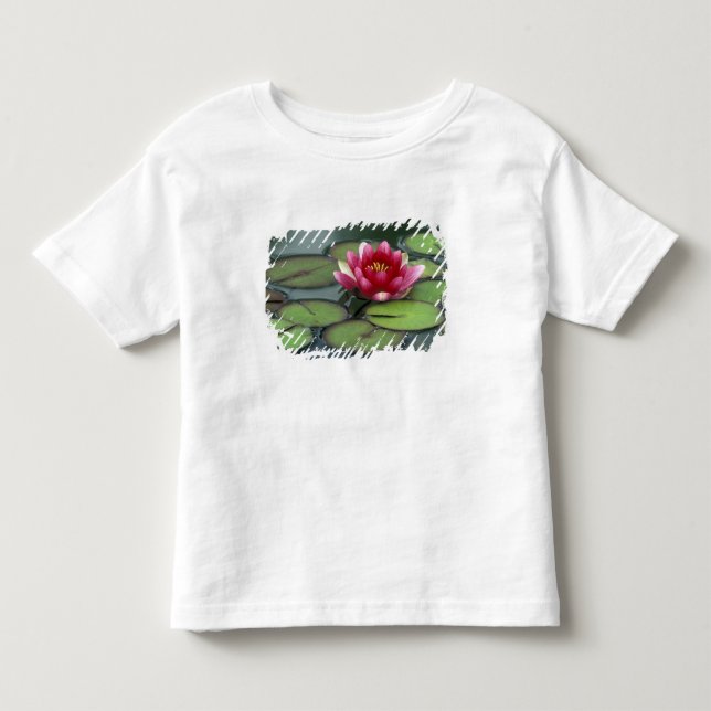 Camiseta De Bebé EE. UU., Estado de Washington, Seattle. Nenúfar y (Anverso)