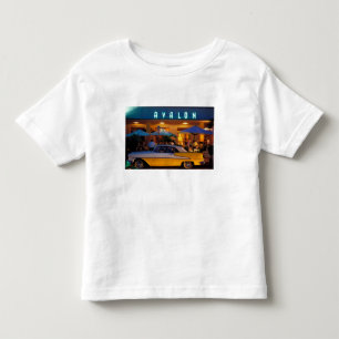 Camiseta De Bebé EE. UU., FL, Miami, South Beach de noche.