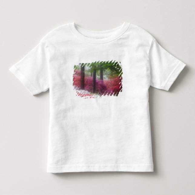 Camiseta De Bebé EE. UU.; Georgia; Pine mountain. Azaleas en (Anverso)