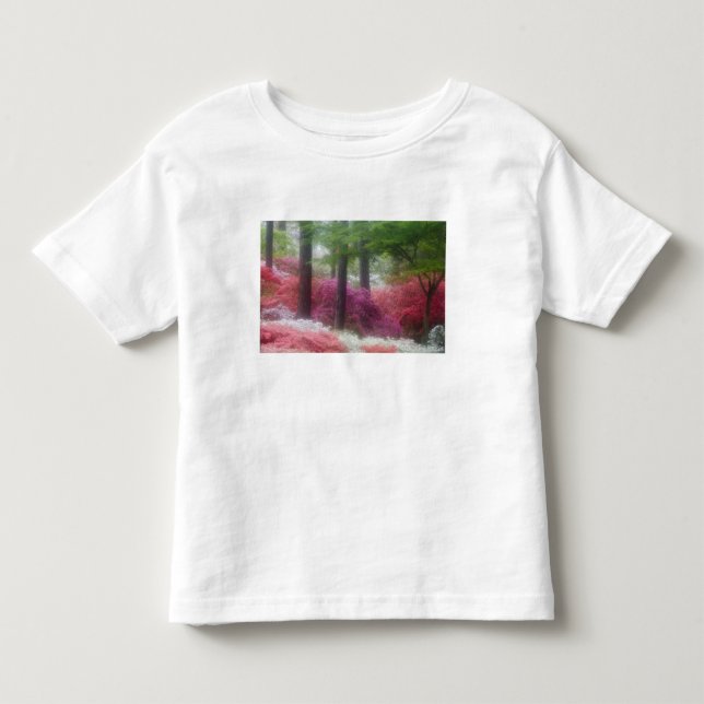 Camiseta De Bebé EE. UU.; Georgia; Pine mountain. Azaleas en (Anverso)