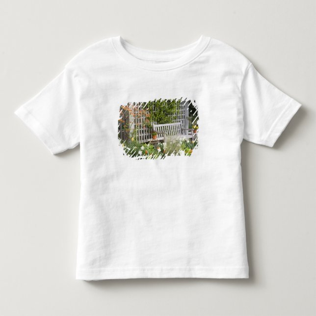 Camiseta De Bebé EE. UU., Georgia, Pine Mountain. Silla en la (Anverso)