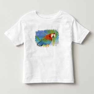 Camiseta De Bebé EE. UU., Hawái. Loro
