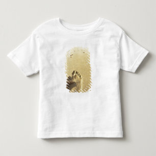 Camiseta De Bebé EE. UU., Hawái, Maui, Makena Beach, Huella y