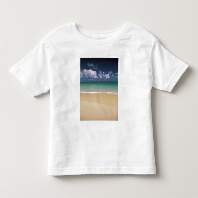 Camiseta De Bebé EE.UU., Hawaii. Escenario de playa (Anverso)