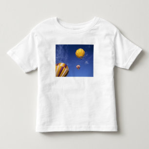 Camiseta De Bebé EE. UU., Idaho, Valle de Teton. Globos aerostático