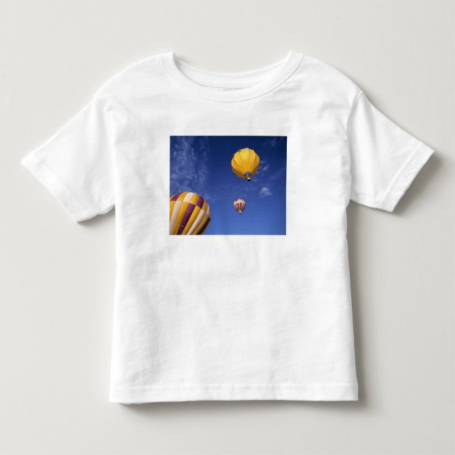 Camiseta De Bebé EE. UU., Idaho, Valle de Teton. Globos aerostático (Anverso)