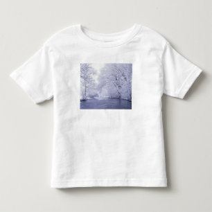 Camiseta De Bebé EE. UU., Kentucky, Louisville. Cubierto de nieve