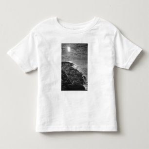Camiseta De Bebé  EE.UU. La lava fundida fluye al océano al amanec