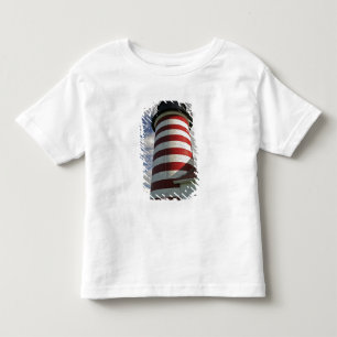 Camiseta De Bebé EE. UU., Maine, Lubec. Faro de West Quoddy Head