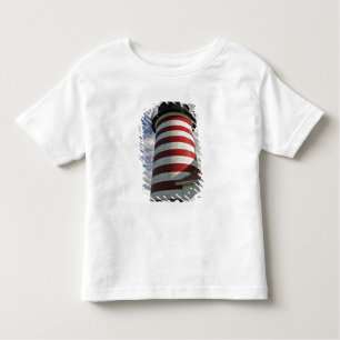 Camiseta De Bebé EE.UU., Maine, Lubec. Faro West Quoddy Head LI