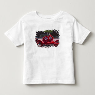 Camiseta De Bebé EE. UU., Massachusetts, Gloucester. Dados difusos 