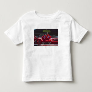 Camiseta De Bebé EE. UU., Massachusetts, Gloucester. Dados difusos 
