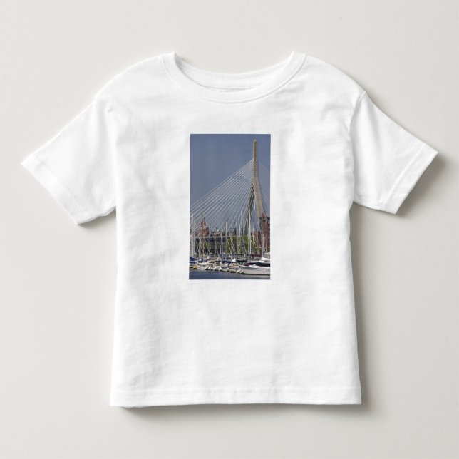 Camiseta De Bebé EE. UU., Nueva Inglaterra, Massachusetts, Boston,  (Anverso)