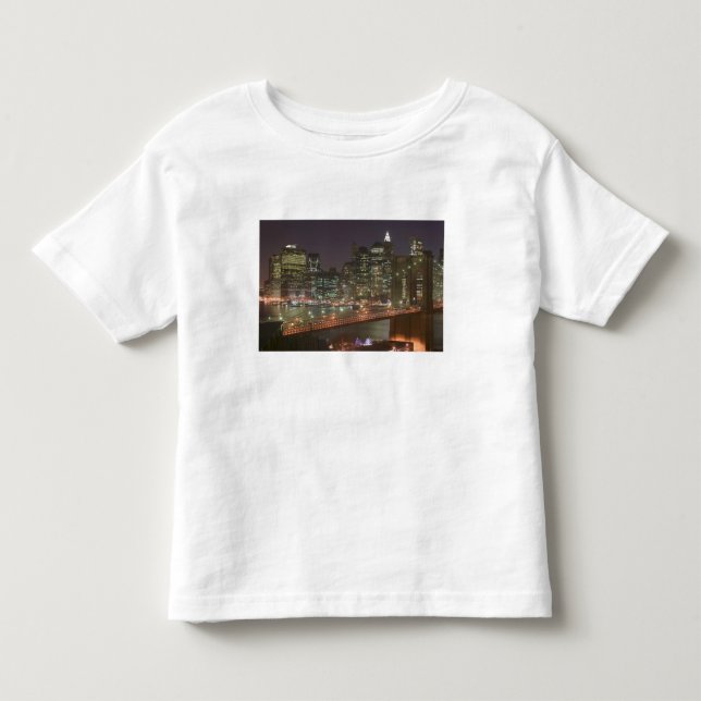 Camiseta De Bebé EE.UU., Nueva York, Nueva York, Manhattan:11 (Anverso)
