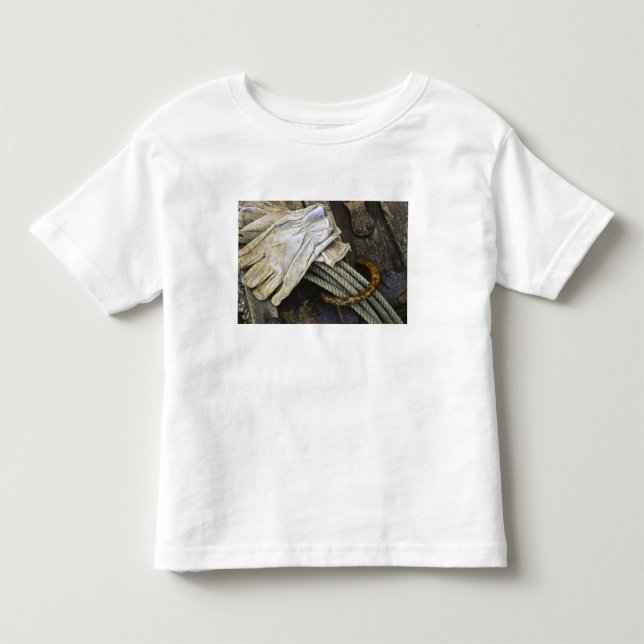 Camiseta De Bebé EE. UU., Nuevo México, Santa Fe. Primer plano de v (Anverso)