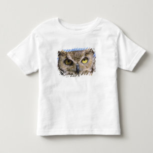 Camiseta De Bebé EE. UU., Oregón, Bend. Los búhos reales son comune