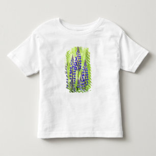 Camiseta De Bebé EE. UU., Oregón, Bosque Nacional Mt. Hood, Lupino
