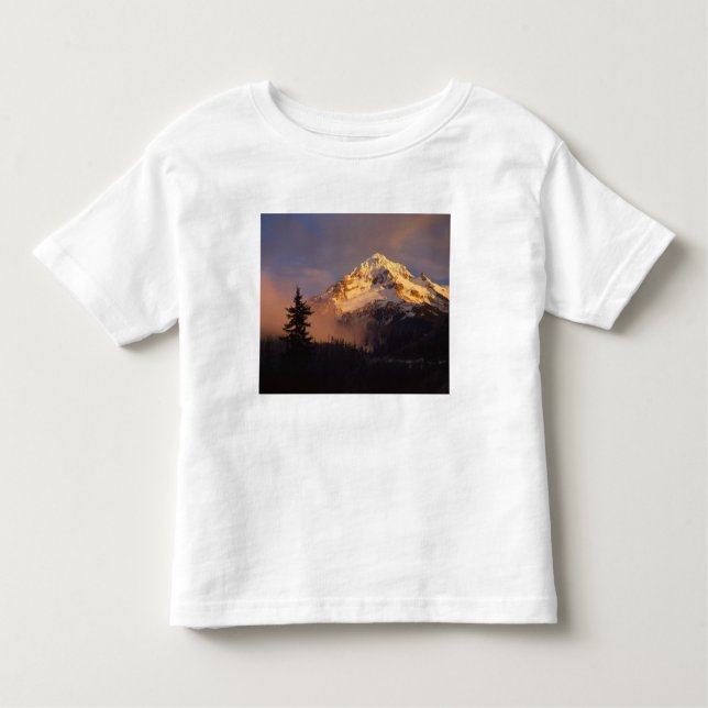 Camiseta De Bebé EE.UU., Oregón, Bosque Nacional Mt. Hood. Rolling (Anverso)