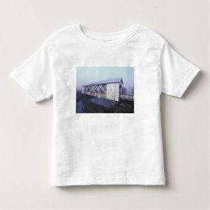 Camiseta De Bebé EE.UU., Oregón. Puentes cubiertos de Gilkey