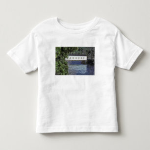 Camiseta De Bebé EE. UU., Oregón. Una camioneta cruzando