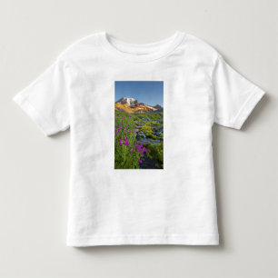 Camiseta De Bebé EE. UU., Parque Nacional Mt. Rainier, Washington.