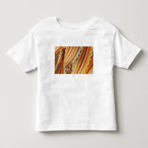 Camiseta De Bebé EE. UU. Primer plano de fideos de pasta de arcoíri
