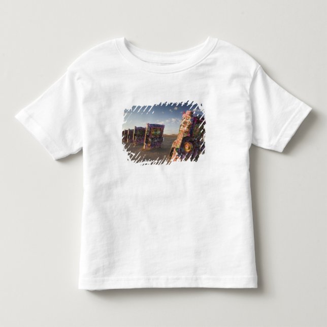Camiseta De Bebé EE. UU., TEXAS, Área de Panhandle, Amarillo: Cadil (Anverso)