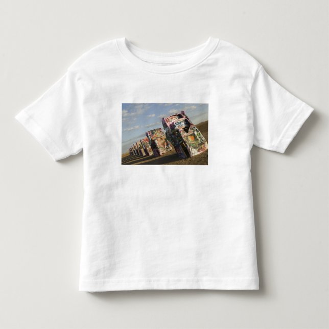 Camiseta De Bebé EE. UU., TEXAS, área de Panhandle, Amarillo: Cadil (Anverso)