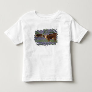 Camiseta De Bebé EE. UU., Texas, Texas Hill Country, Hereford