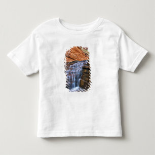 Camiseta De Bebé EE. UU., Utah, Escalante Wilderness.  Cascada en